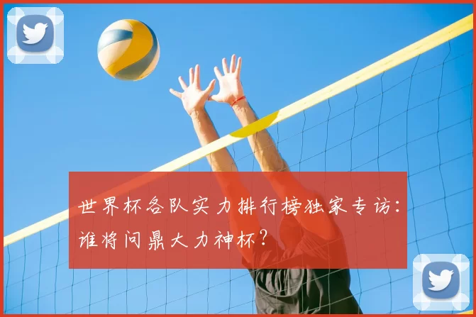 世界杯各队实力排行榜独家专访：谁将问鼎大力神杯？