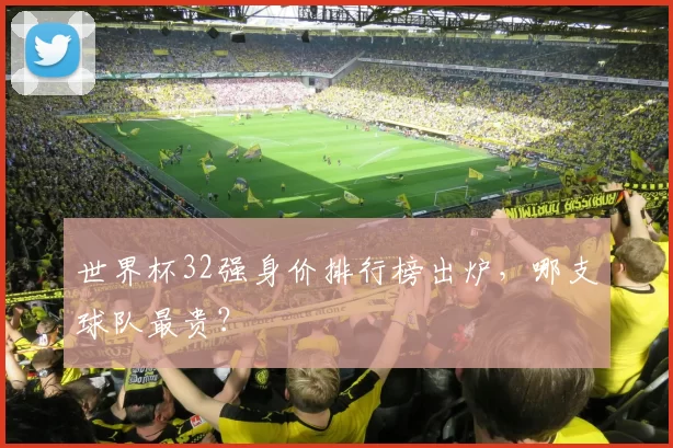 世界杯32强身价排行榜出炉，哪支球队最贵？