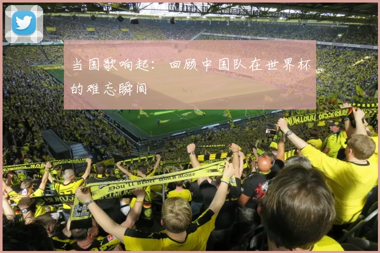 当国歌响起：回顾中国队在世界杯的难忘瞬间