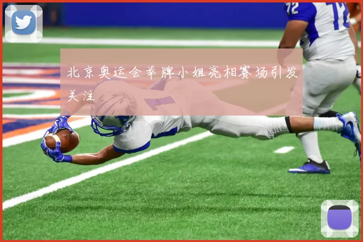 北京奥运会举牌小姐亮相赛场引发关注